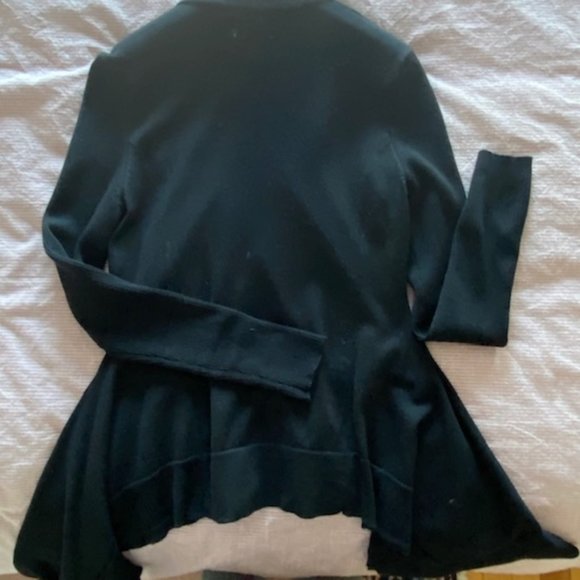 Asymmetric hem Knit cardigan - Picture 4 of 4